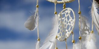 Jak powinien wisieć łapacz snów?